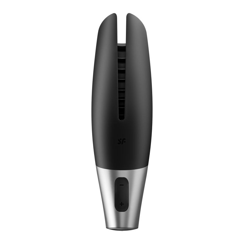 Satisfyer Power Masturbator Black Silver