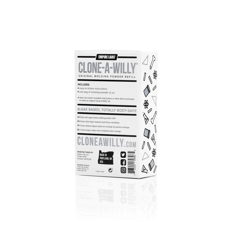 Clone A Willy Kit Molding Powder Refill 3oz Box